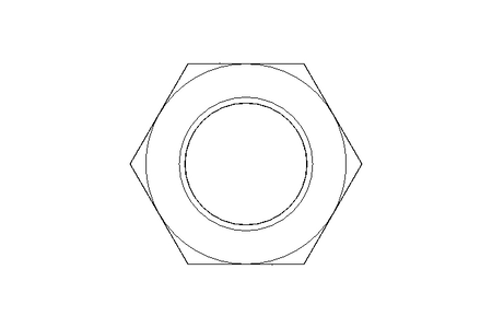 Écrou hexagonal M12x1 A2 DIN934