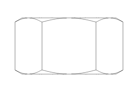 Hexagon nut M12x1,5 St-Zn DIN934