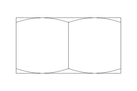 Hexagon nut M20x1,5 St-Zn DIN934