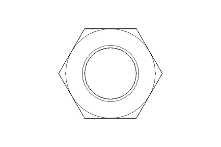 Écrou hexagonal M24 A2 DIN934