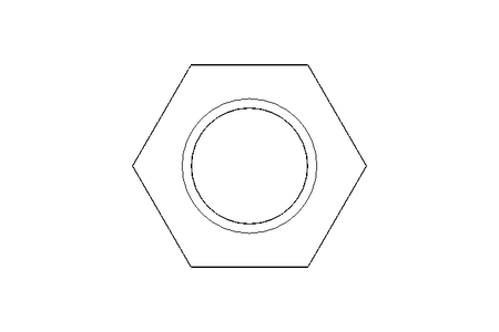 Hexagon nut M16 A2 DIN985