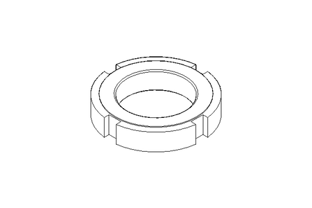 Tuerca ranurada M40x1,5 A2 DIN1804