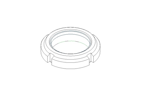 开槽螺母 M35x1,5 St-Zn