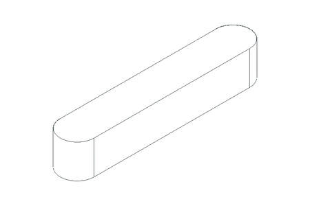 Passfeder DIN6885-1 A 28x5x5 1.4571