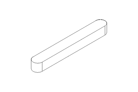 Linguetta di aggiustamen. DIN6885-1 A 63