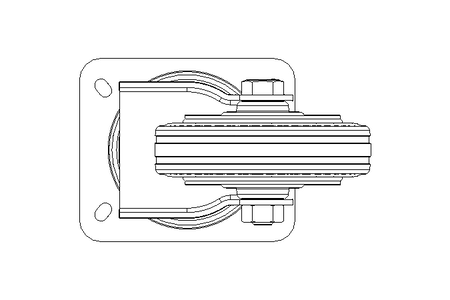 Roulette pivotante 100x30 70kg