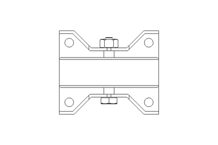 Heavy duty castor 100x30 70kg