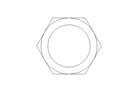 DADO ESAGONALE    M 22X1.5  A2