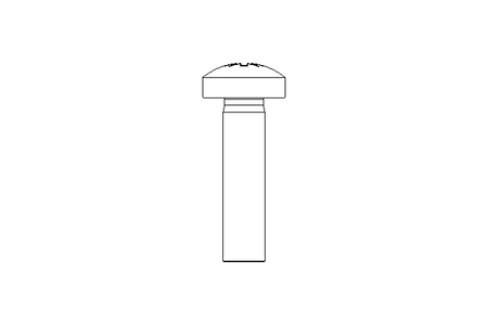 Fillister head screw M2.5x10 A2 ISO7045