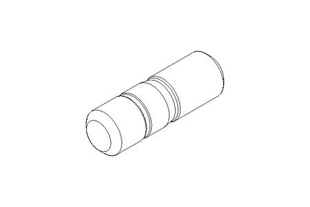 Espárra c/ extremos rosc. M16x35 A2