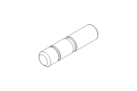 Stud bolt M24x80 DIN938-ZnNi/T2/720h