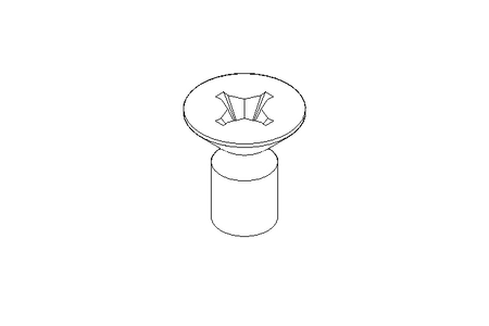 Tornillo avellanado M3x6 A2 70 ISO7046