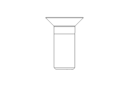 Countersunk head screw DIN7991 M20x50
