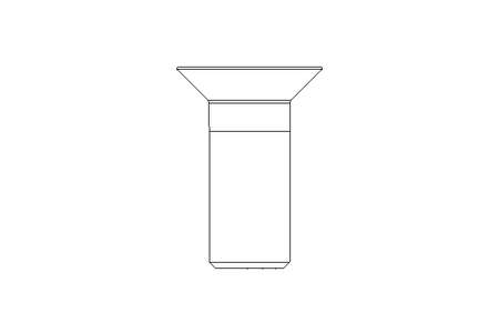 Countersunk head screw DIN7991 M20x50