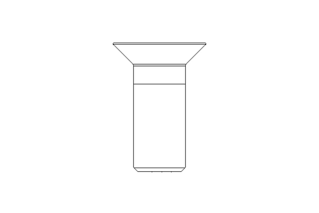 Countersunk head screw DIN7991 M20x50