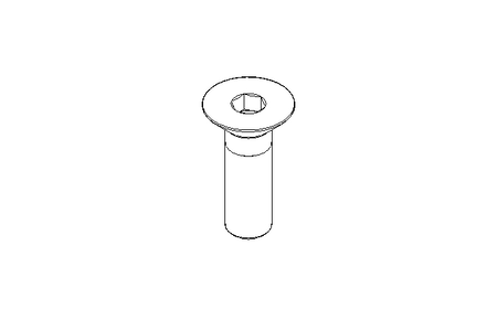 Senkschraube M6x20 A2 70 DIN7991