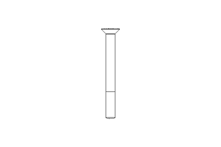 Countersunk head screw DIN7991 M6x60 A2