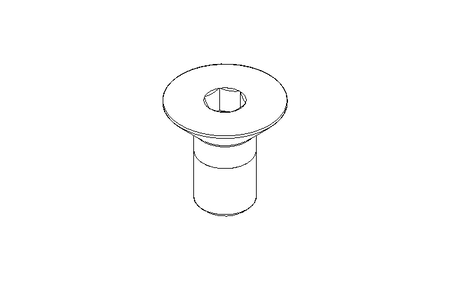 Senkschraube M10x20 A2 70 DIN7991