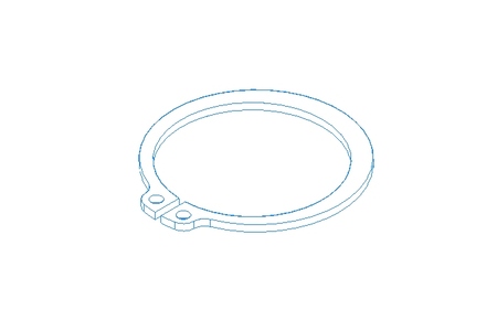 Tear-off ring 35x1.5 A2 DIN471