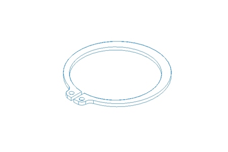 Tear-off ring 45x1.75 1.4122 DIN471