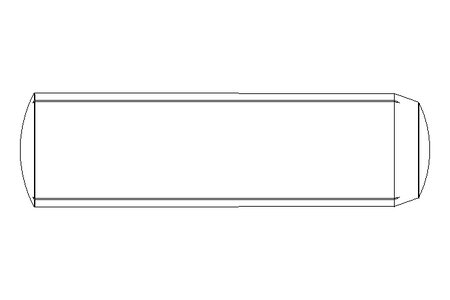 Straight grooved pin ISO8740 8x30 A2