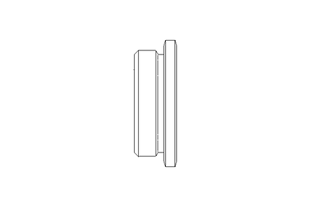 Reducer M25 to M16 Ni-plated brass