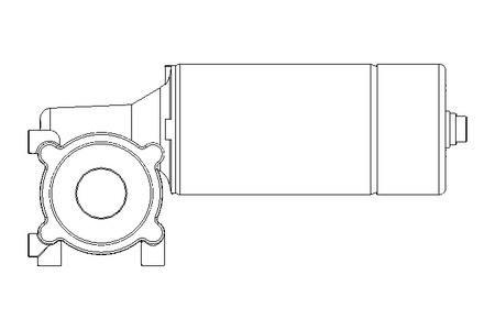 Worm gear motor 0.057kW