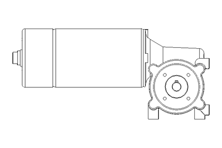 Schneckengetriebemotor 0,057kW