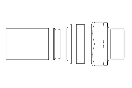 Plug BSP male thread  SPI 09  G 3/8"