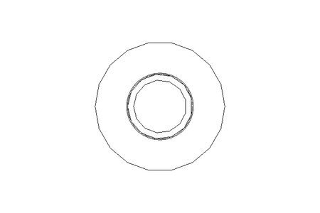 Hex. socket countersunk hd.cap screw M10