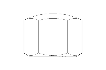 6-гранная колпачковая гайка M14x1,5 A4