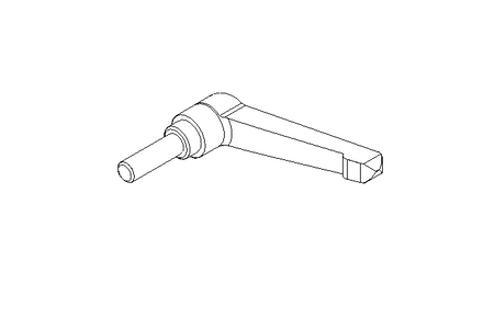 Klemmhebel M10x32 1.4305