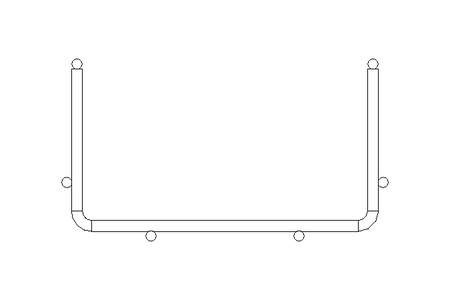 Basket cable tray 60x100x3000 mm