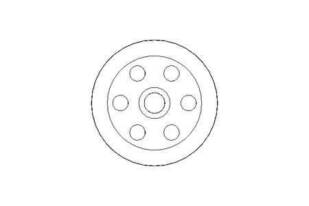 Flachsauggreifer rund D24