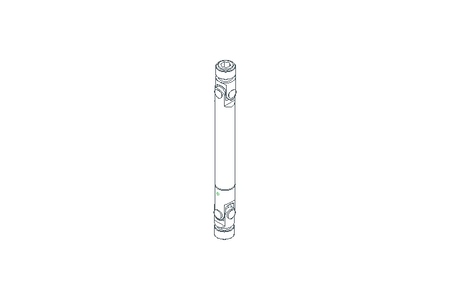 Universal joint shaft D=20 L1=210 L2=250