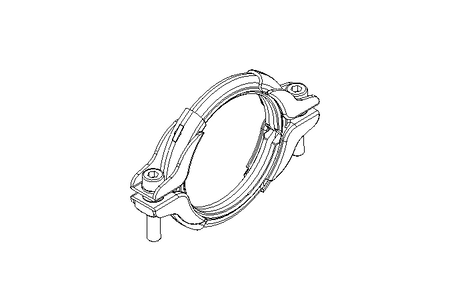 Spannring DN80 A2