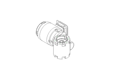 Worm gear motor 0.55kW 46 1/min