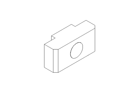 Dado a martello T M6 / 8 St-Zn