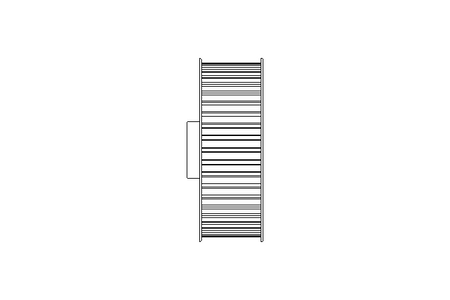 Roda dentada Tipo 6F L=48 D=110,67 d=24