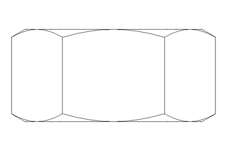 Hexagon nut M8 A2 DIN934