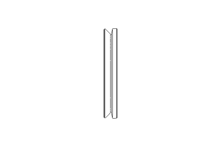 Joint V-ring 60A 54x5 NBR