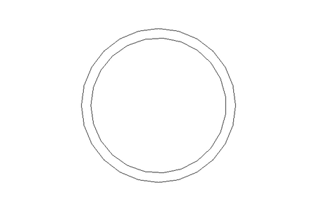 Rohr mit Bördelbund DN100 500 mm A2