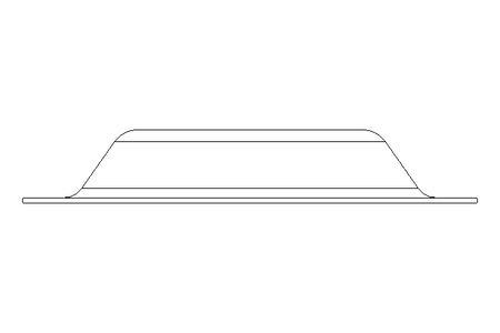 Membrana/diafragma D=50 L/H=8 EPDM