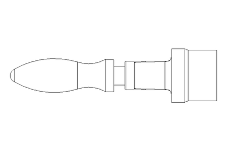 Ручной кривошип R= 80  V=10