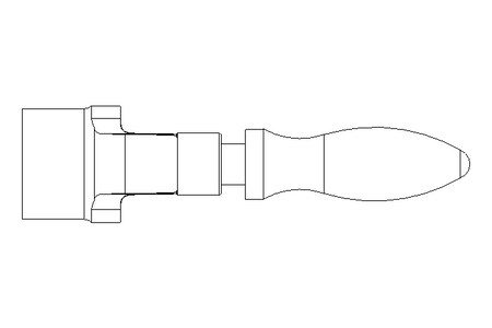 Ручной кривошип R= 80  V=10