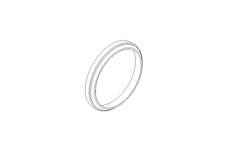 Wiper ring ASOB 50x58x7