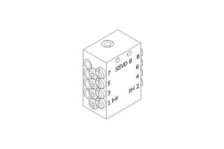 DISTRIBUTOR SSVD 8  649-29486-1