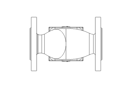 flange valve XDF2D DN40 PN16