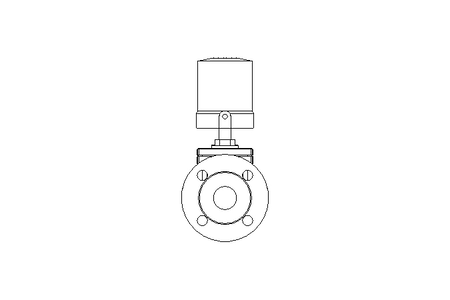 flange valve XDF2D DN40 PN16