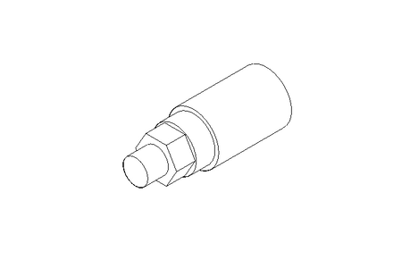 Verschlussnippel G 1/4" aussen Niro